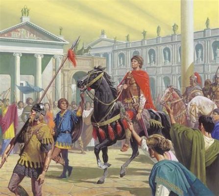 El Saqueo de Roma por parte del Emperador Ostrogodo, liderado por el feroz Theodoric el Grande, fue un evento crucial que marcó el ocaso del Imperio Romano de Occidente.